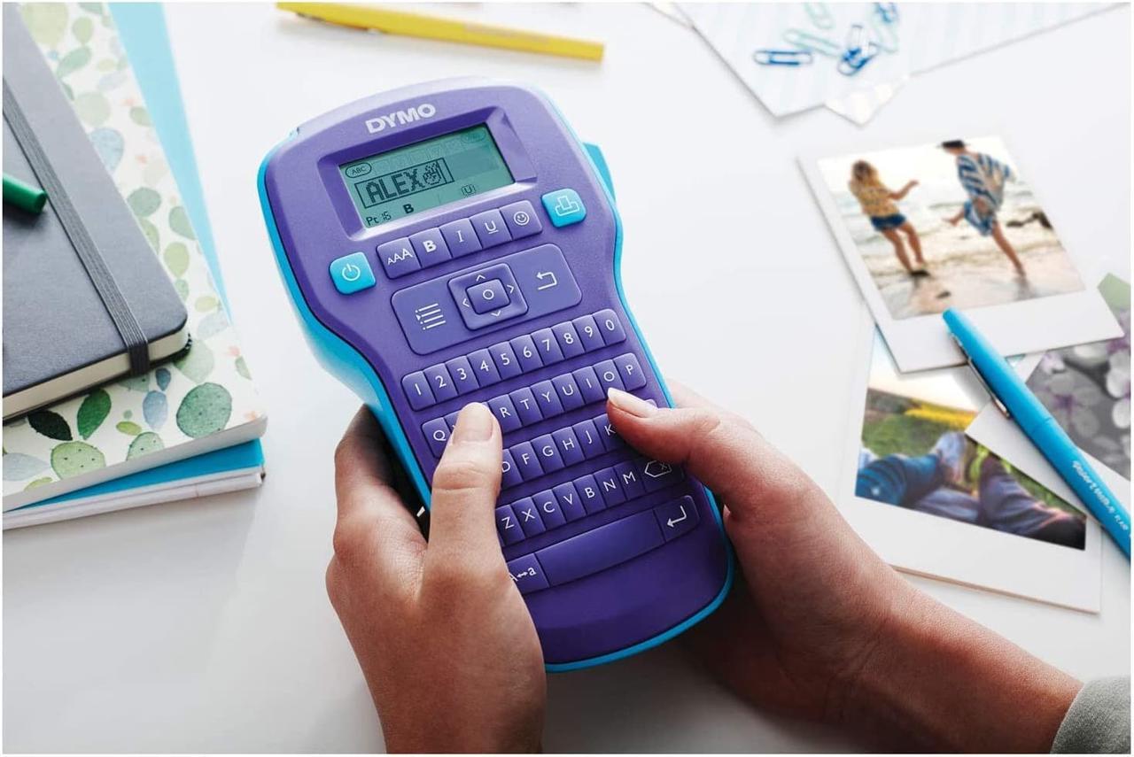 Alt view image 17 of 20 - DYMO COLORPOP Color Label Maker Combo Pack Printer with 3 Tapes