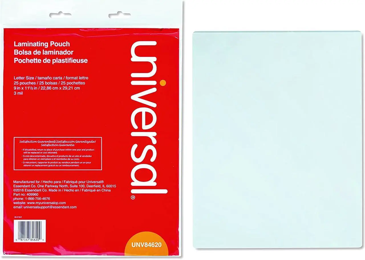 Alt view image 3 of 5 - Universal Laminating Pouches - UNV84620