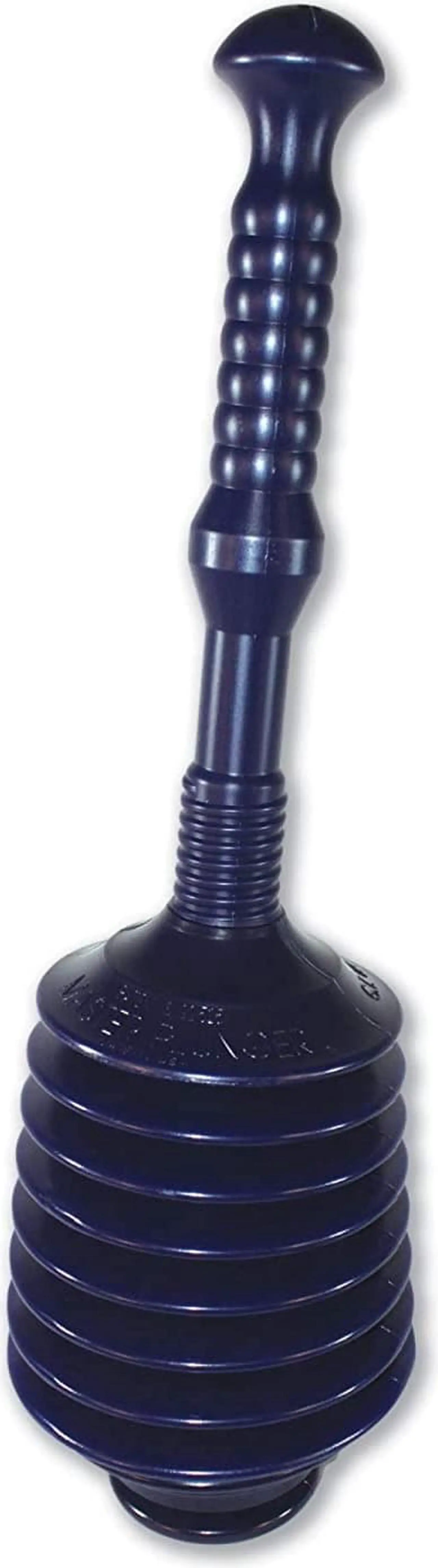 Alt view image 4 of 11 - Impact Plunger Deluxe Splash Proof 25"Lx2-3/4"D Dk. Blue 9205