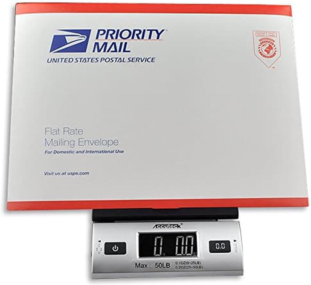 Alt view image 3 of 4 - ACCUTECK All-in-1 Series W-8250-50bs A-Pt 50 Digital Shipping Postal Scale with Ac Adapter