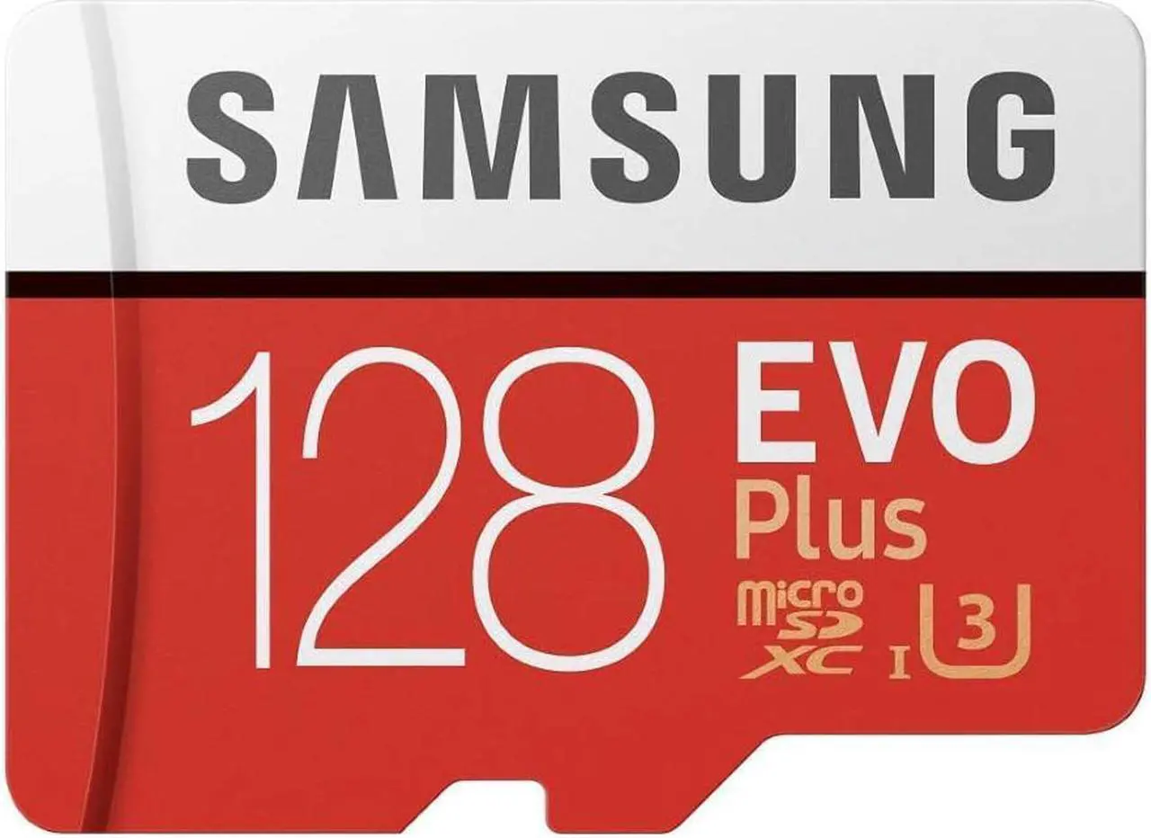 Main image of SAMSUNG 128GB EVO Plus Class 10 Micro SDXC with Adapter