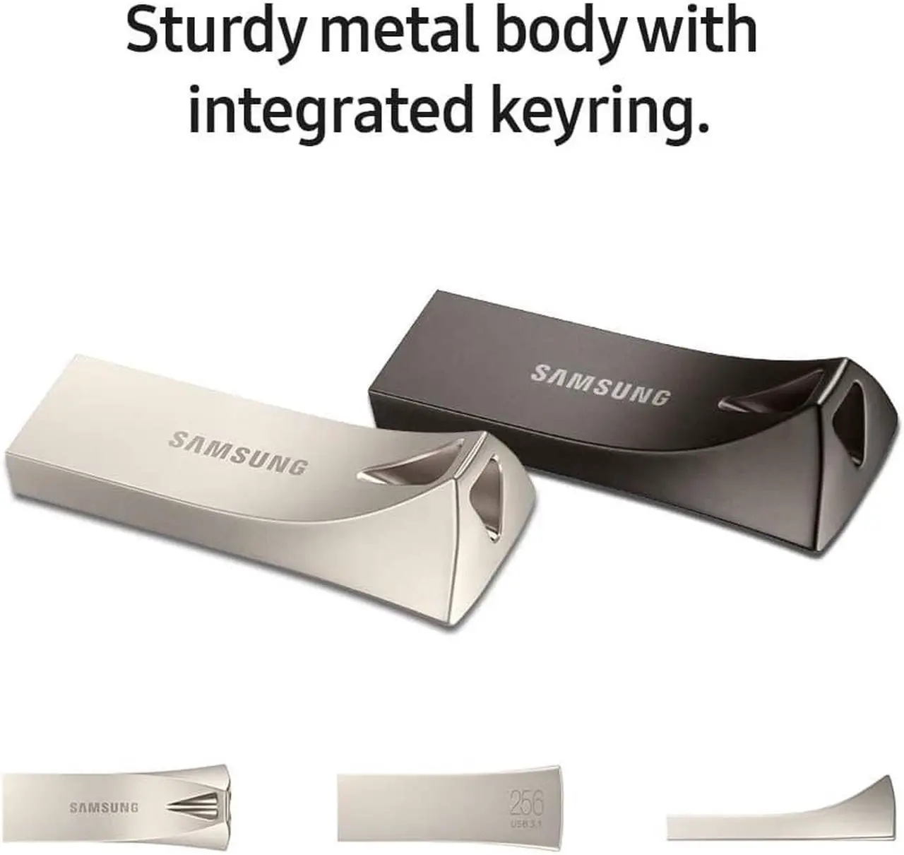 Alt view image 6 of 7 - Samsung BAR Plus USB 3.1 Flash Drive 128GB - 400MB/s