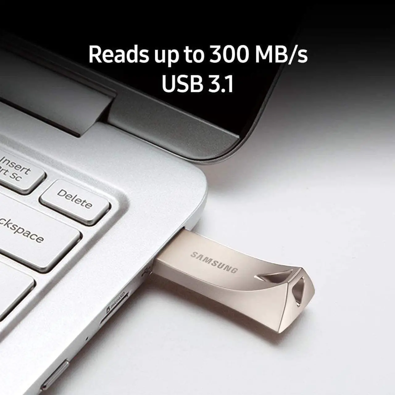 Alt view image 5 of 7 - Samsung BAR Plus USB 3.1 Flash Drive 128GB - 400MB/s