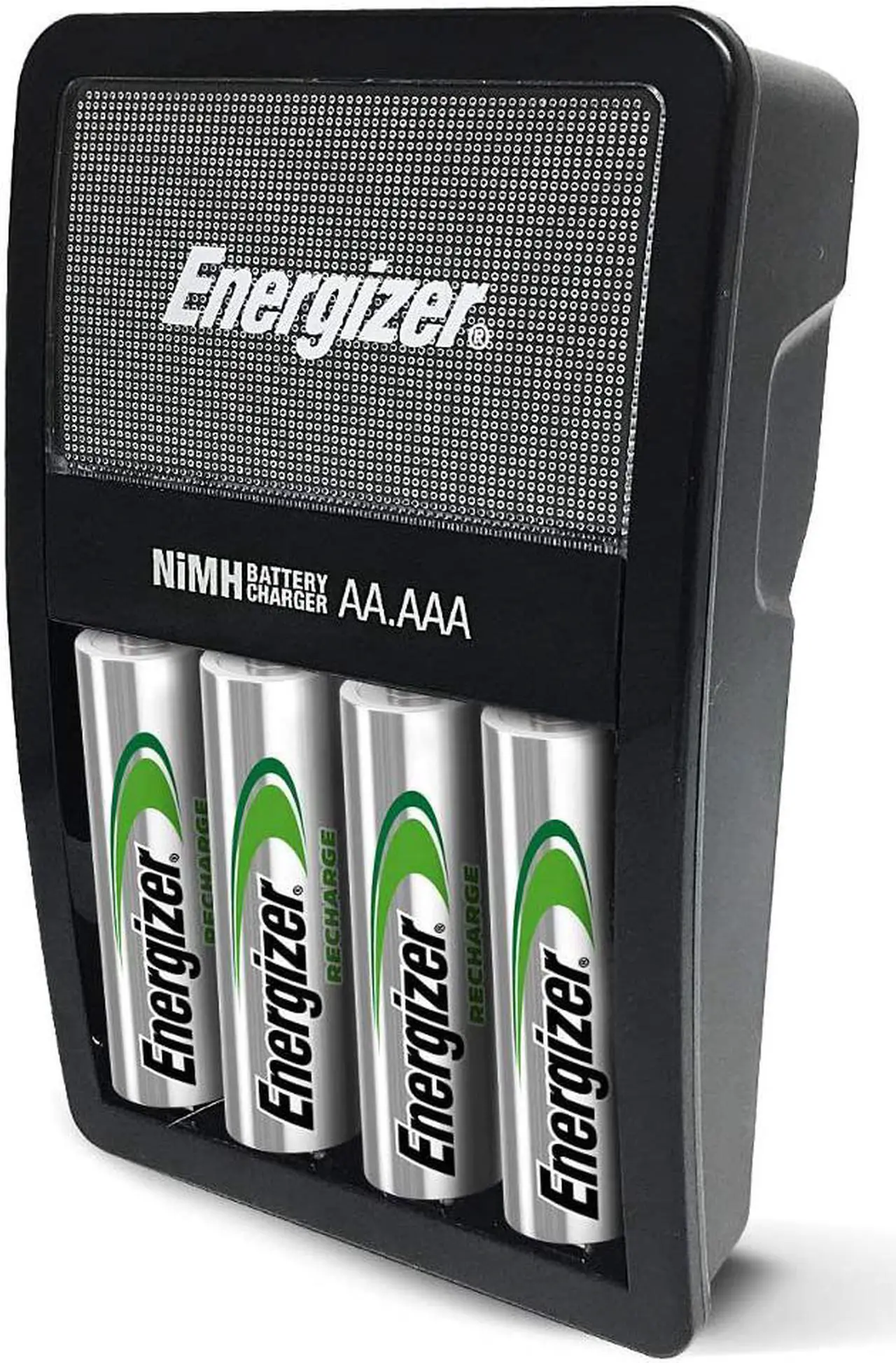 Main image of Energizer Rechargeable AA and AAA Battery Charger with 4 AA NiMH Rechargeable Batteries