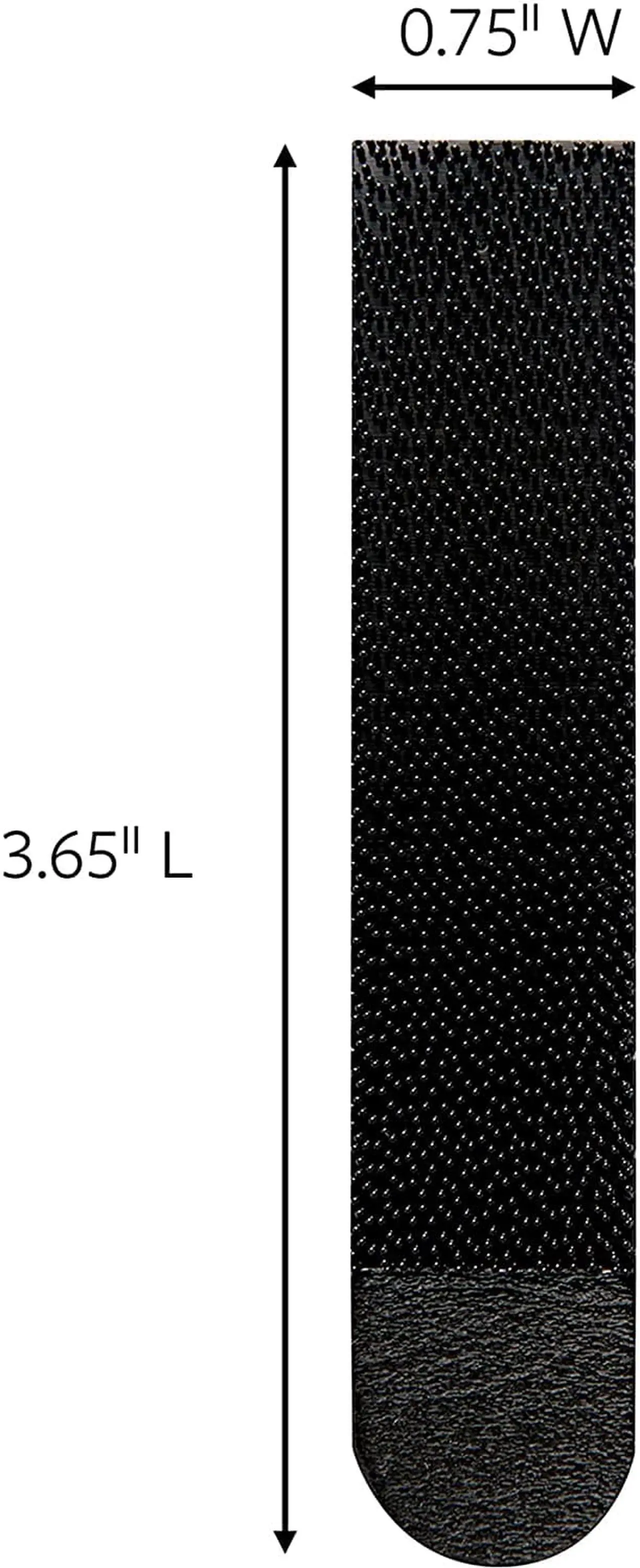 Alt view image 2 of 7 - Command Large Picture Hanging Strips, Heavy Duty, Black, Holds up to 16 lbs, 14-Pairs