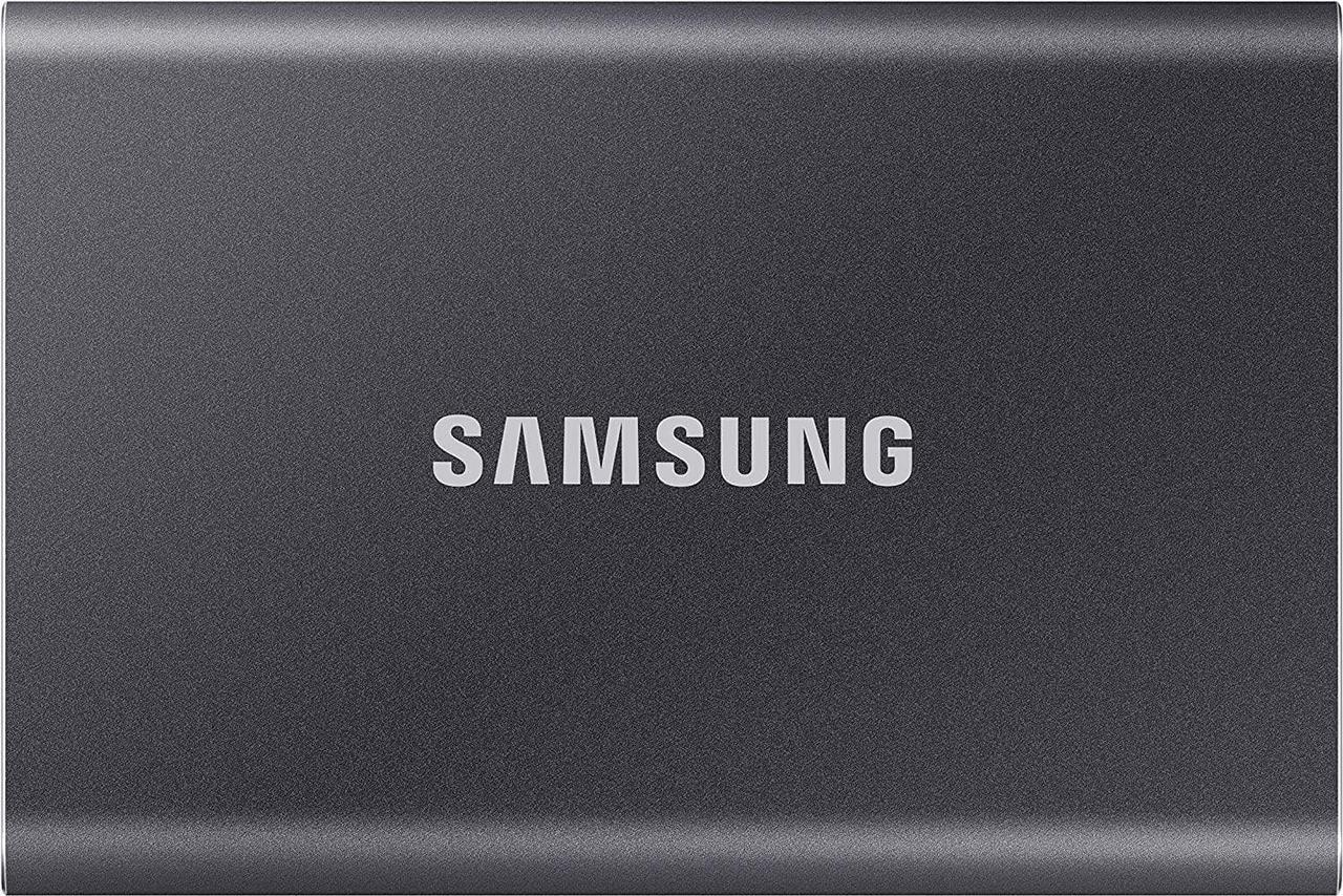 Alt view image 5 of 6 - SAMSUNG SSD T7 Portable External Solid State Drive 1TB, Gray