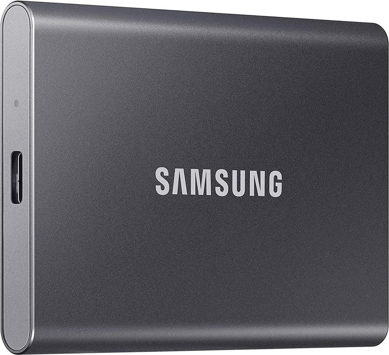 Main image of SAMSUNG SSD T7 Portable External Solid State Drive 1TB, Gray