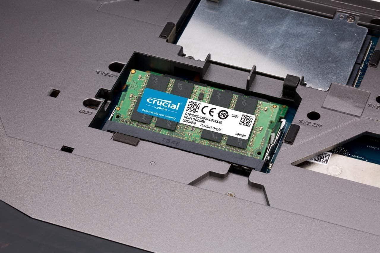 Alt view image 3 of 3 - Crucial RAM 8GB DDR4 3200MHz (or 2933MHz or 2666MHz) CL22 - Laptop Memory