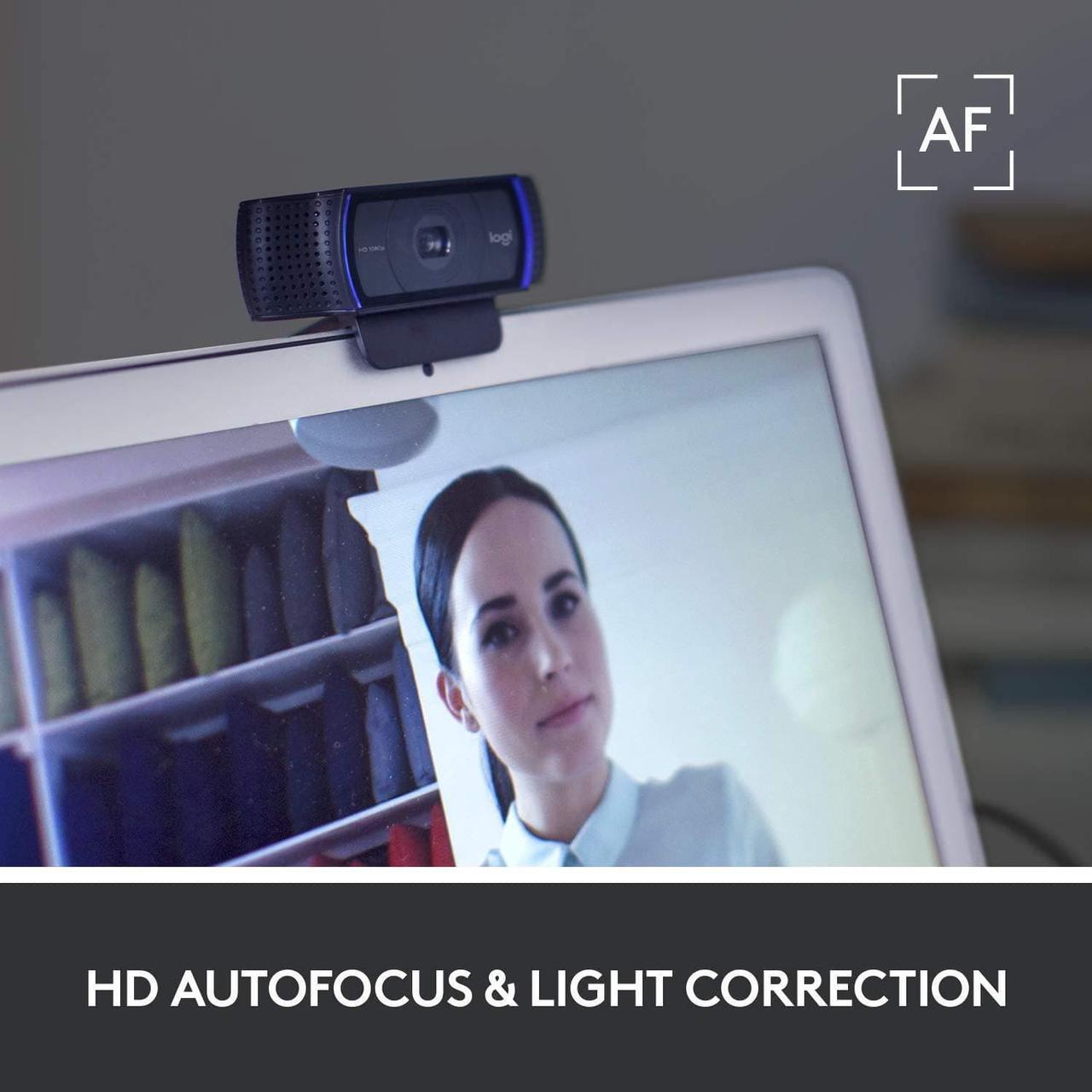 Alt view image 7 of 7 - Logitech C920x Pro HD 1080p Webcam