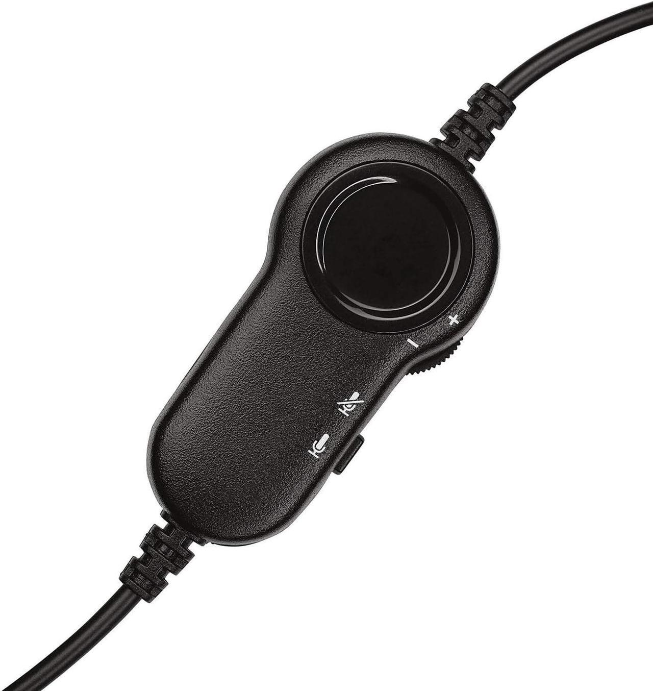 Alt view image 4 of 6 - Logitech H151 Stereo Headset with Boom Microphone - 3.5mm Audio Jack