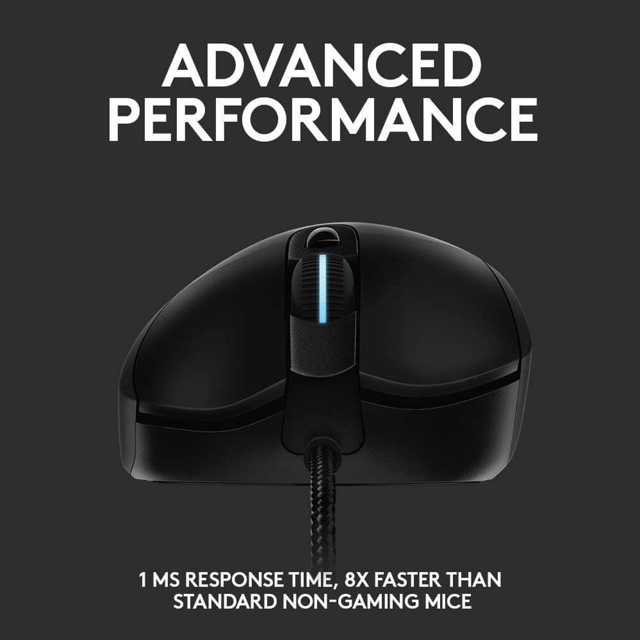 Alt view image 5 of 7 - Logitech G403 Wired Gaming Mouse - Lightweight 87G (+10G Optional) - 16.000 DPI