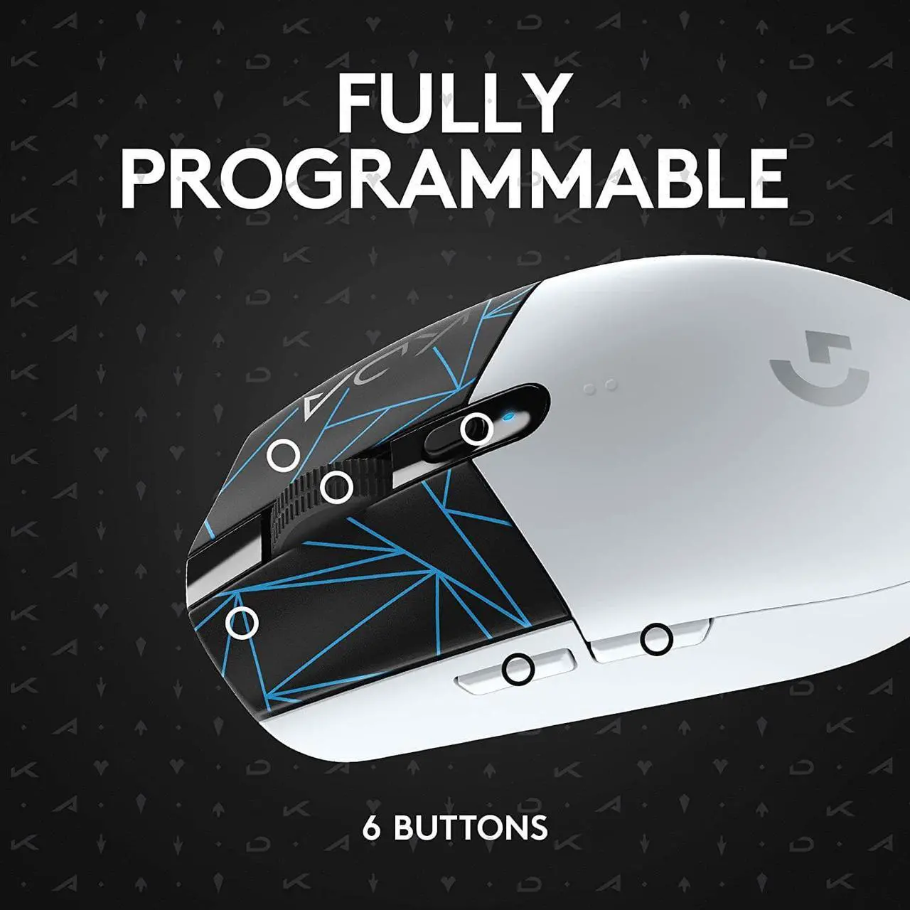 Alt view image 3 of 7 - Logitech G305 K/DA Lightspeed Wireless Gaming Mouse - Official League of Legends KDA Gaming Gear