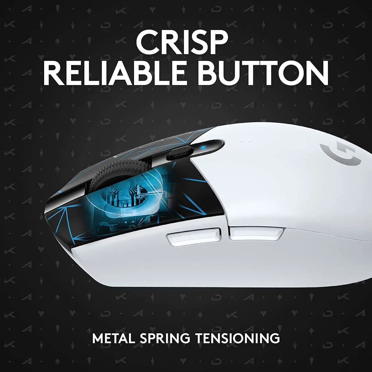 Alt view image 6 of 7 - Logitech G305 K/DA Lightspeed Wireless Gaming Mouse - Official League of Legends KDA Gaming Gear