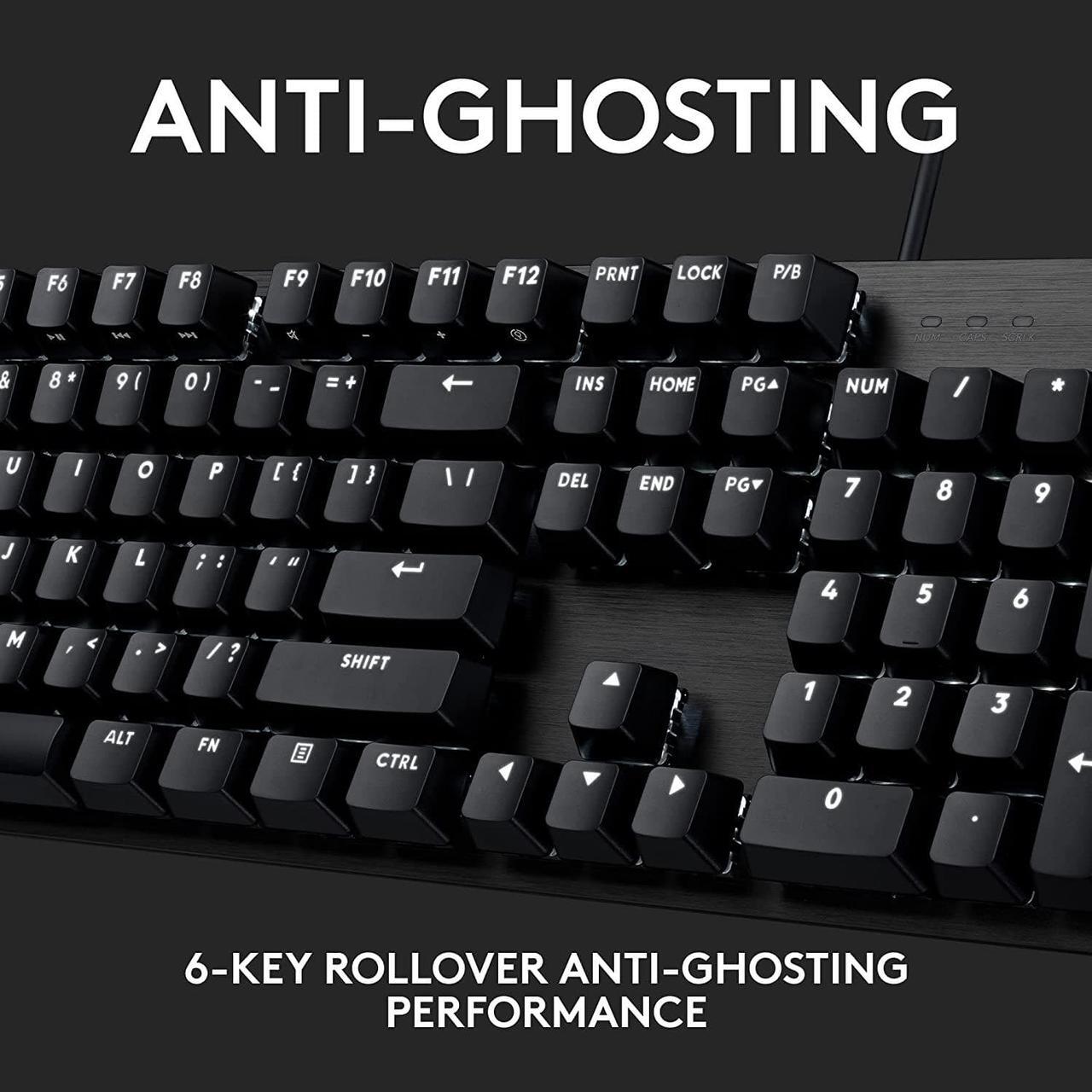 Alt view image 4 of 7 - Logitech G413 SE Full-Size Mechanical Wired Gaming Keyboard & Logitech G502 HERO Wired Gaming Mouse