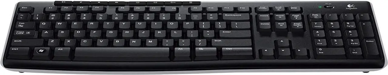 Alt view image 4 of 6 - Logitech Wireless Keyboard K270