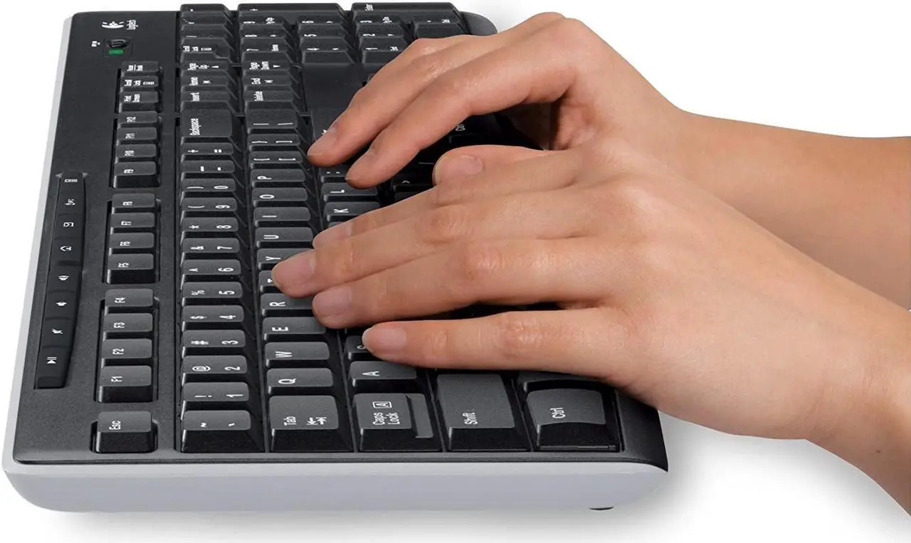 Alt view image 2 of 6 - Logitech Wireless Keyboard K270