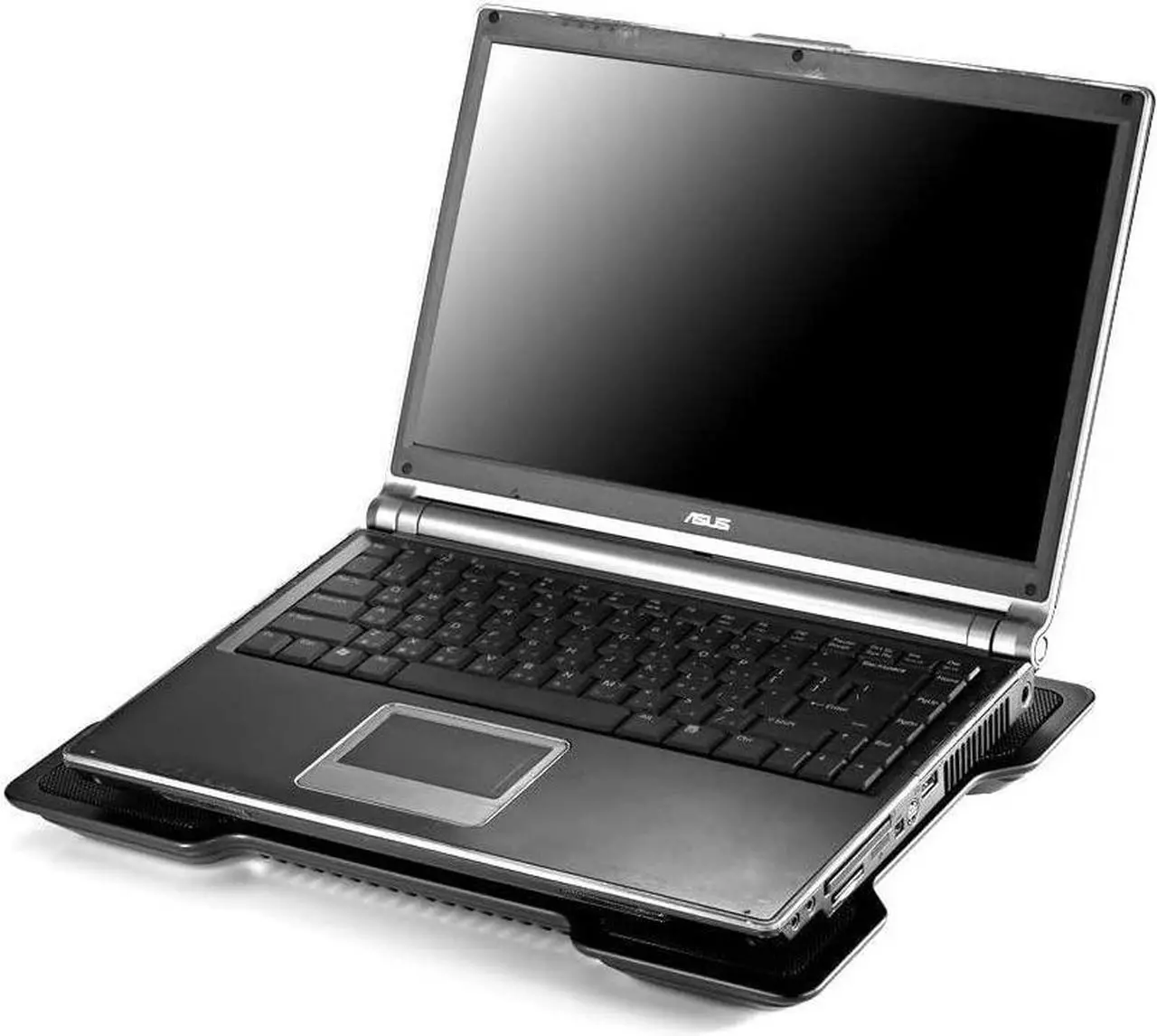 Alt view image 2 of 6 - Cooler Master NotePal X-Slim Ultra-Slim Laptop Cooling Pad with 160mm Fan