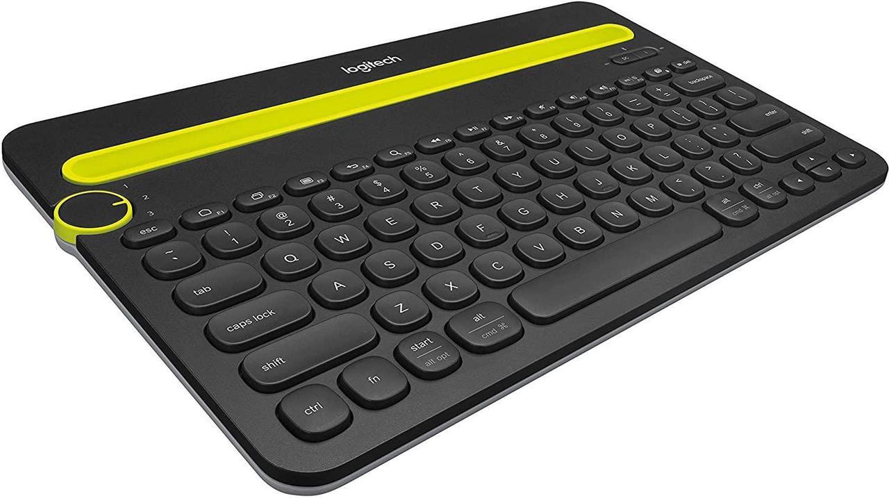 Alt view image 3 of 7 - Logitech K480 Bluetooth Multi-Device Keyboard for Windows, MacOS, iPadOS, Android or Chrome OS - Black