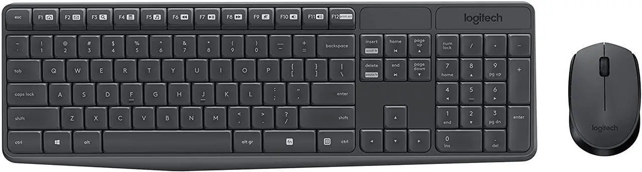 Alt view image 3 of 6 - Logitech MK235 Wireless Keyboard and Mouse