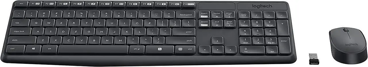 Alt view image 5 of 6 - Logitech MK235 Wireless Keyboard and Mouse