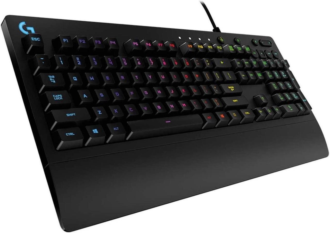 Main image of Logitech G213 Prodigy Gaming Keyboard, RGB Backlit Keys, Customizable Keys, Dedicated Multi-Media Keys Black