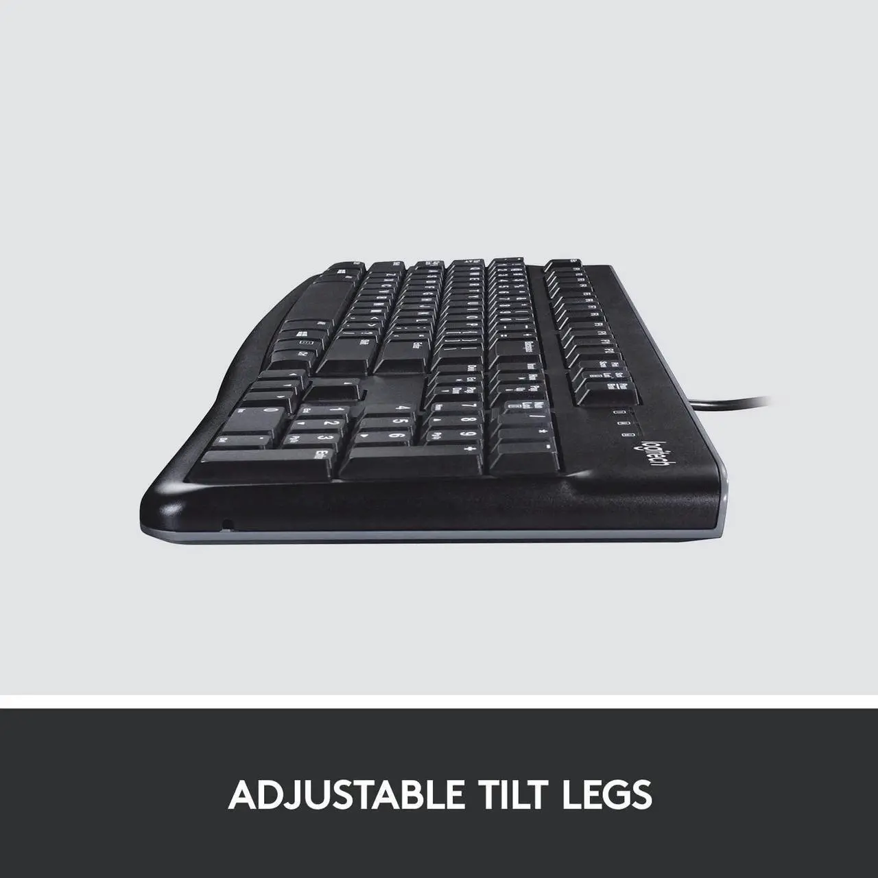 Alt view image 3 of 6 - Logitech K120 USB Wired Standard Keyboard