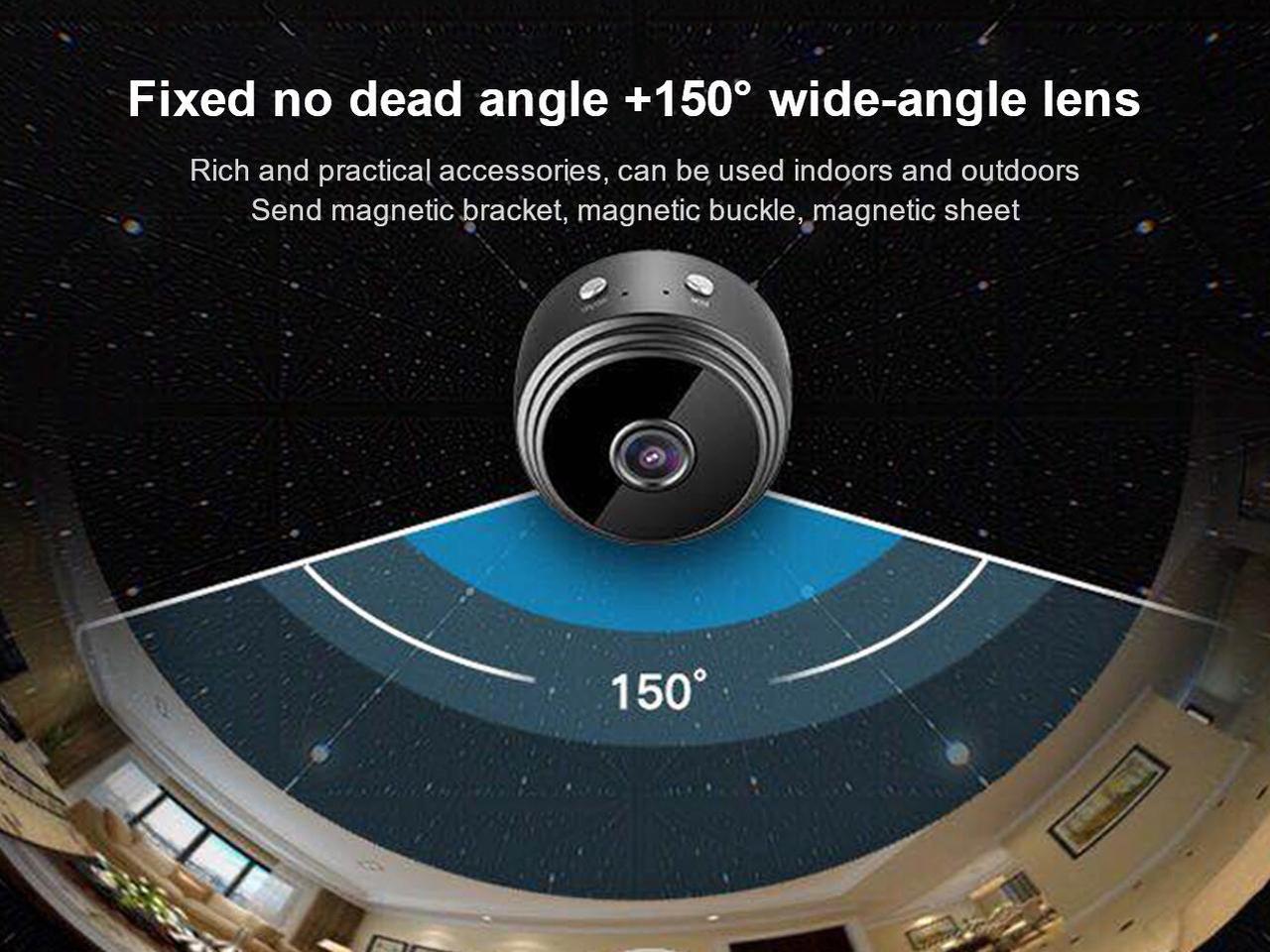 Alt view image 6 of 7 - HD Wireless Network WIFI home Camera baby  1080P Outdoor Sports Night Vision Infrared Camera, Mobile Phone can be Viewed at any time