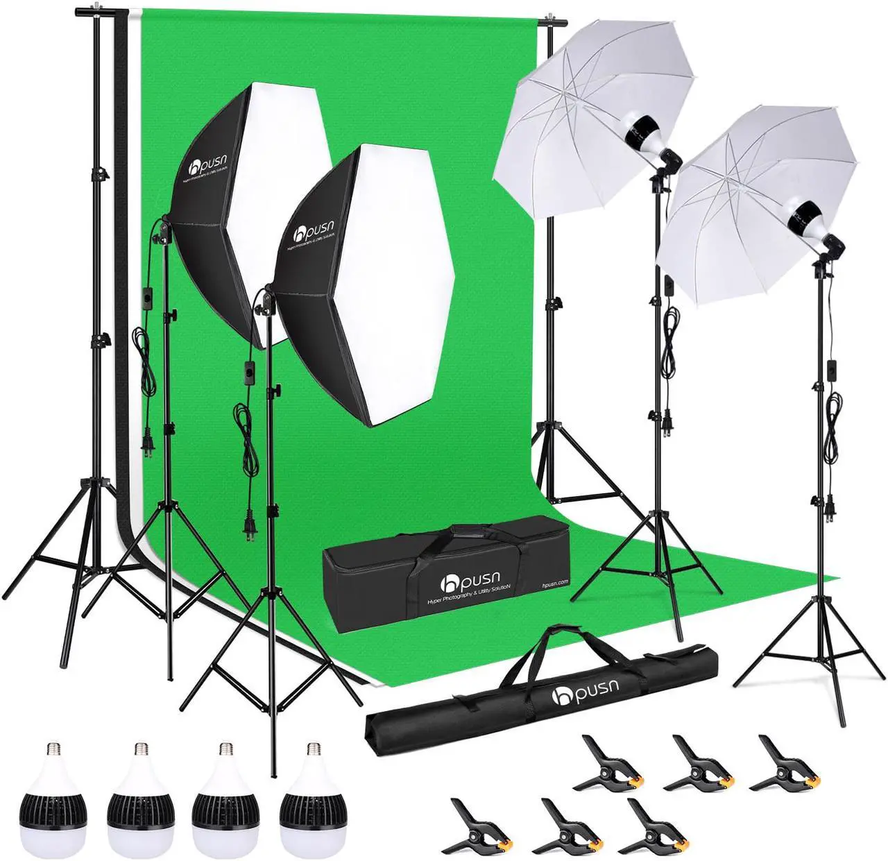 HPUSN Background Support and Lighting Kit