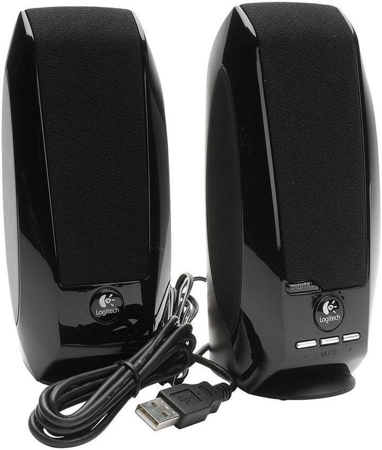 Logitech S150 USB Speakers with Digital Sound - For Computer, Desktop or Laptop