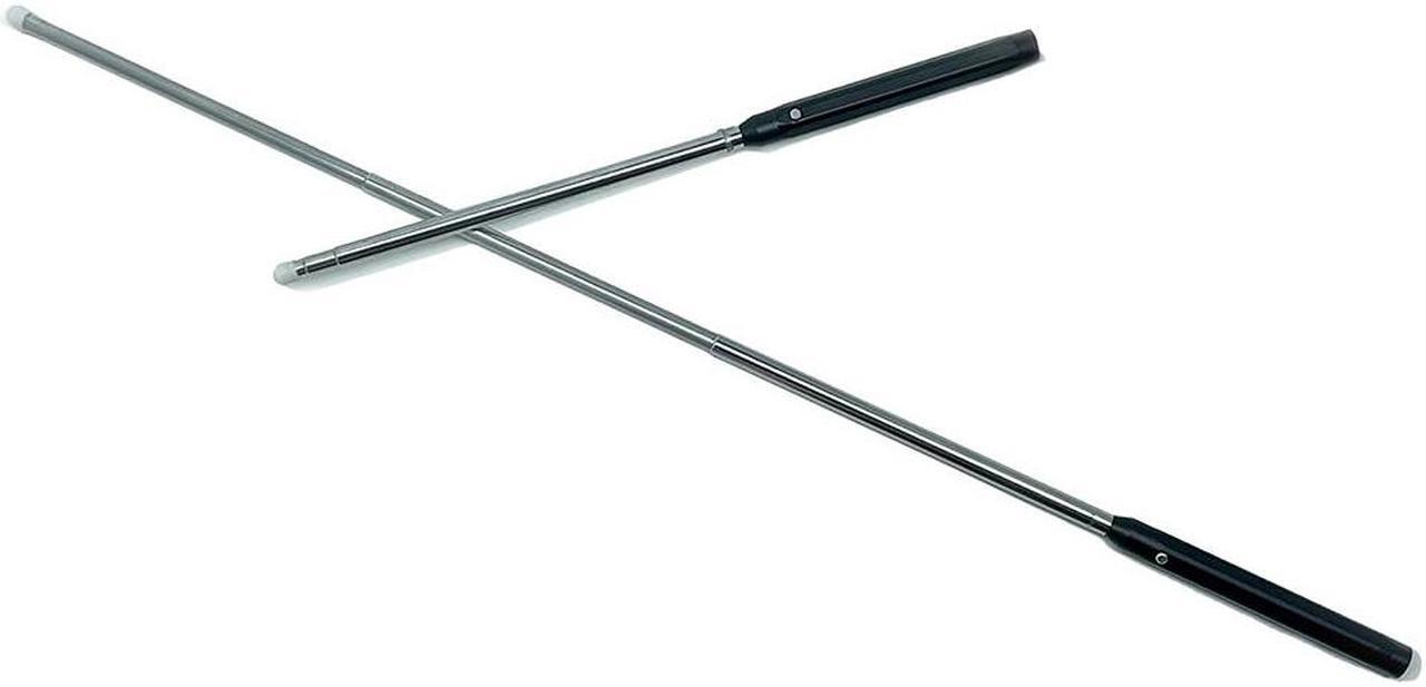Alt view image 2 of 7 - Portable Interactive Whiteboard Professional Torch Pen Stainless Steel Telescopic Classroom Meeting Electronic Pointer 36-69CM