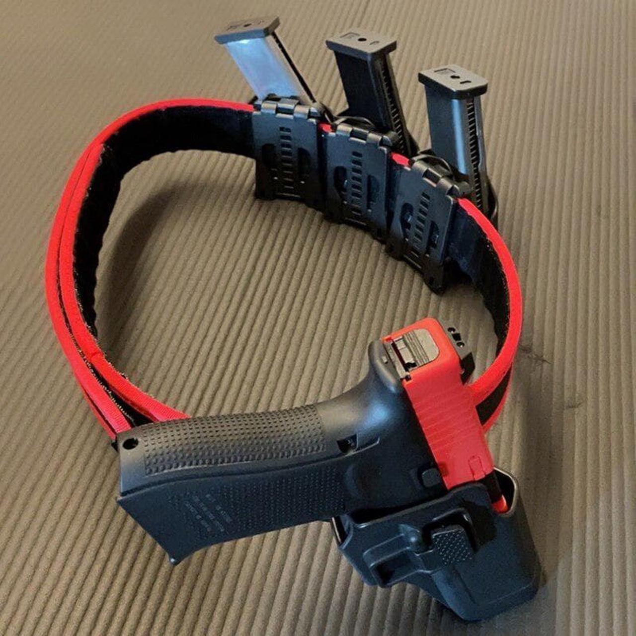 Alt view image 7 of 7 - Special Pie IPSC USPSA IDPA L17 Laser Simulator Magazine Holder Mag Holster Mag Pouch Laser Pistol Aiming Shooting Training
