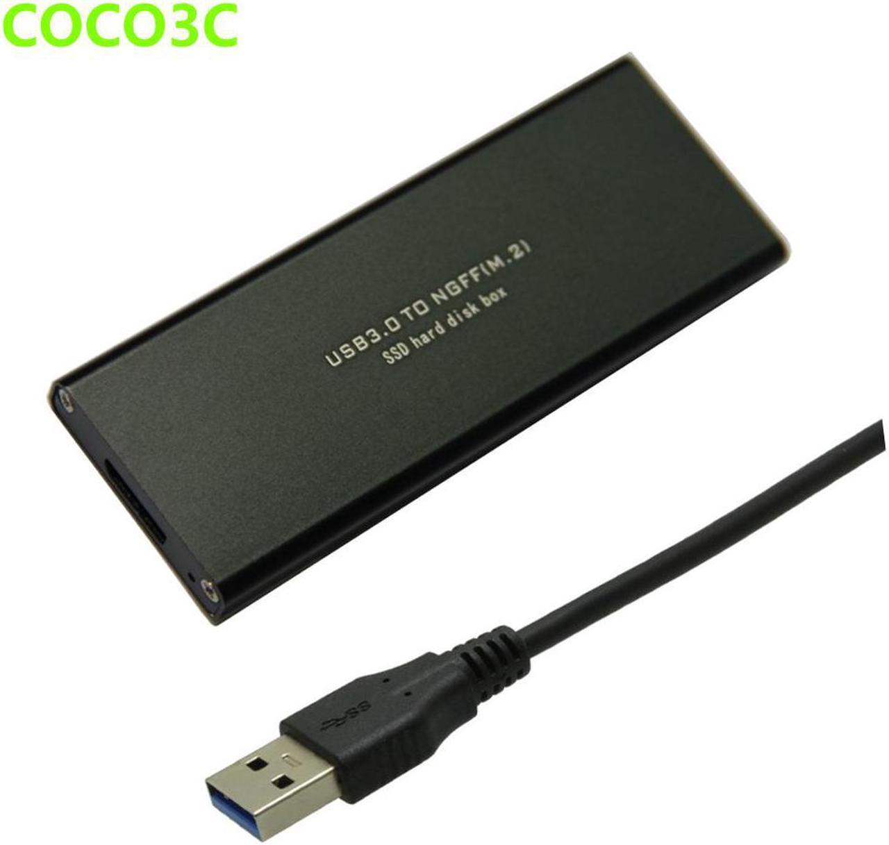 USB 3.0 to M.2 SSD Enclosure USB3.0 to NGFF Hard Disk adapter M2 SSD External HDD Mobile Box