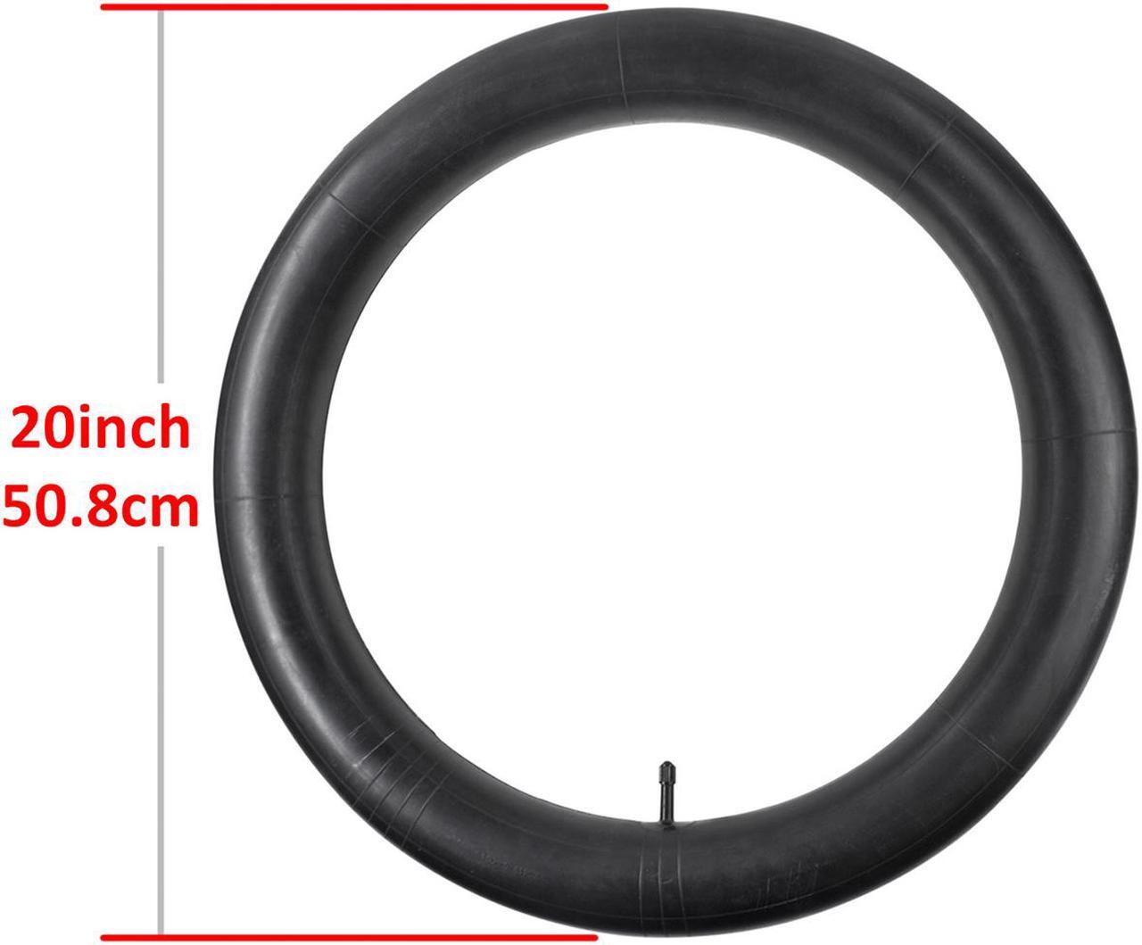 Alt view image 2 of 4 - Maxfoot 2 Pack 20inch Inner Tube 20*4 Bike Tubes Replacement Presta Valve
