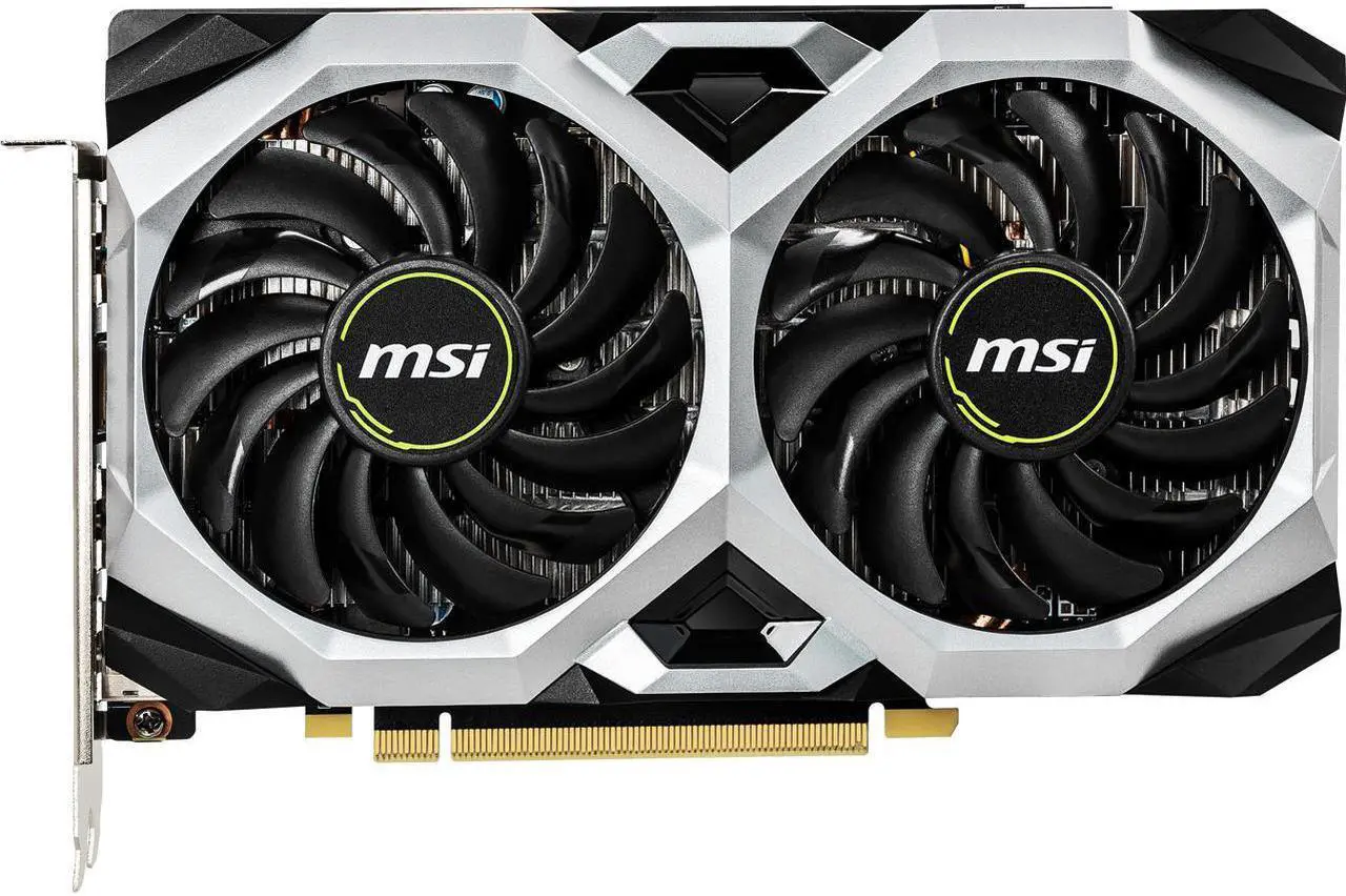 Alt view image 2 of 5 - MSI GTX 1660 TI VENTUS XS 6G OC GEFORCE GTX 1660 TI VENTUS XS 6G OC 6GB