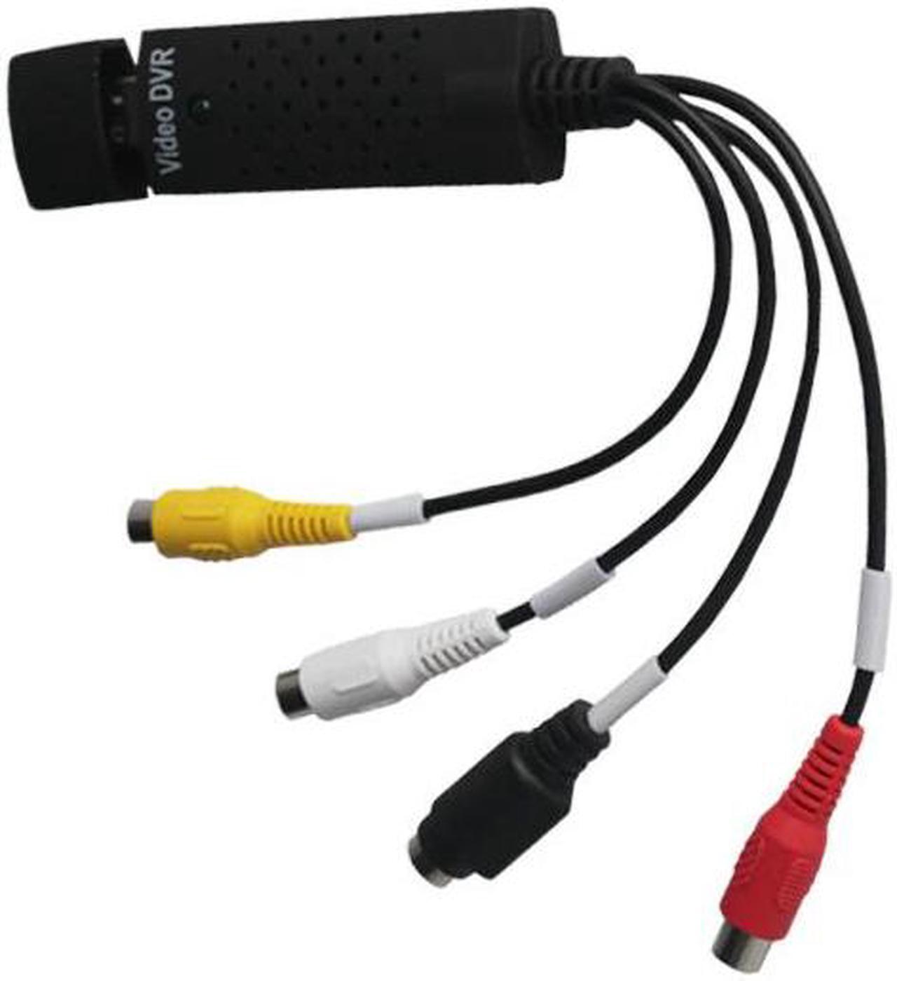 Alt view image 6 of 6 - USB 2.0 Easycap Capture 4 Channel Video TV DVD VHS Audio Capture Adapter Card TV Video DVR