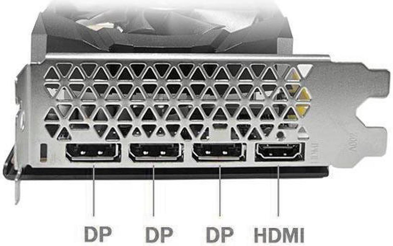 Alt view image 3 of 6 - PELADN RX 580 8GB 2048SP Gaming Graphics Card GDDR5 256Bit PCI Express 3.0 ×16 rx580 Series Black