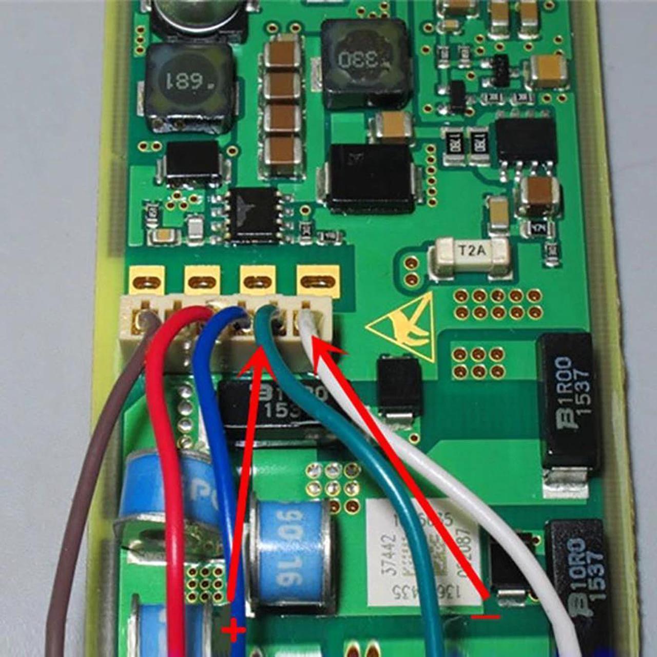 Alt view image 5 of 6 - iRCU Electronic Speed Control Input Voltage 10-30V Brushless Motor ESC Controller 4-layer Circuit Board RCU Controllers