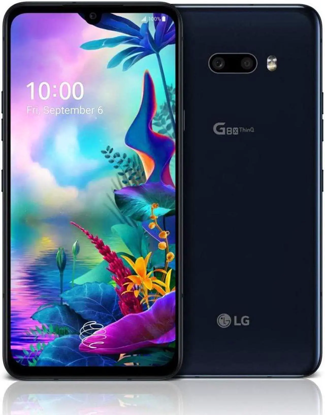 Alt view image 9 of 12 - LG G8X ThinQ 128GB LM-G850UM 6.4 in OLED Display AT&T 6GB RAM 4G LTE Android 9.0 (Pie) w/ Snapdragon 855 Dual 12MP + 13MP Camera 21W Fast Charging Smartphone - Aurora Black