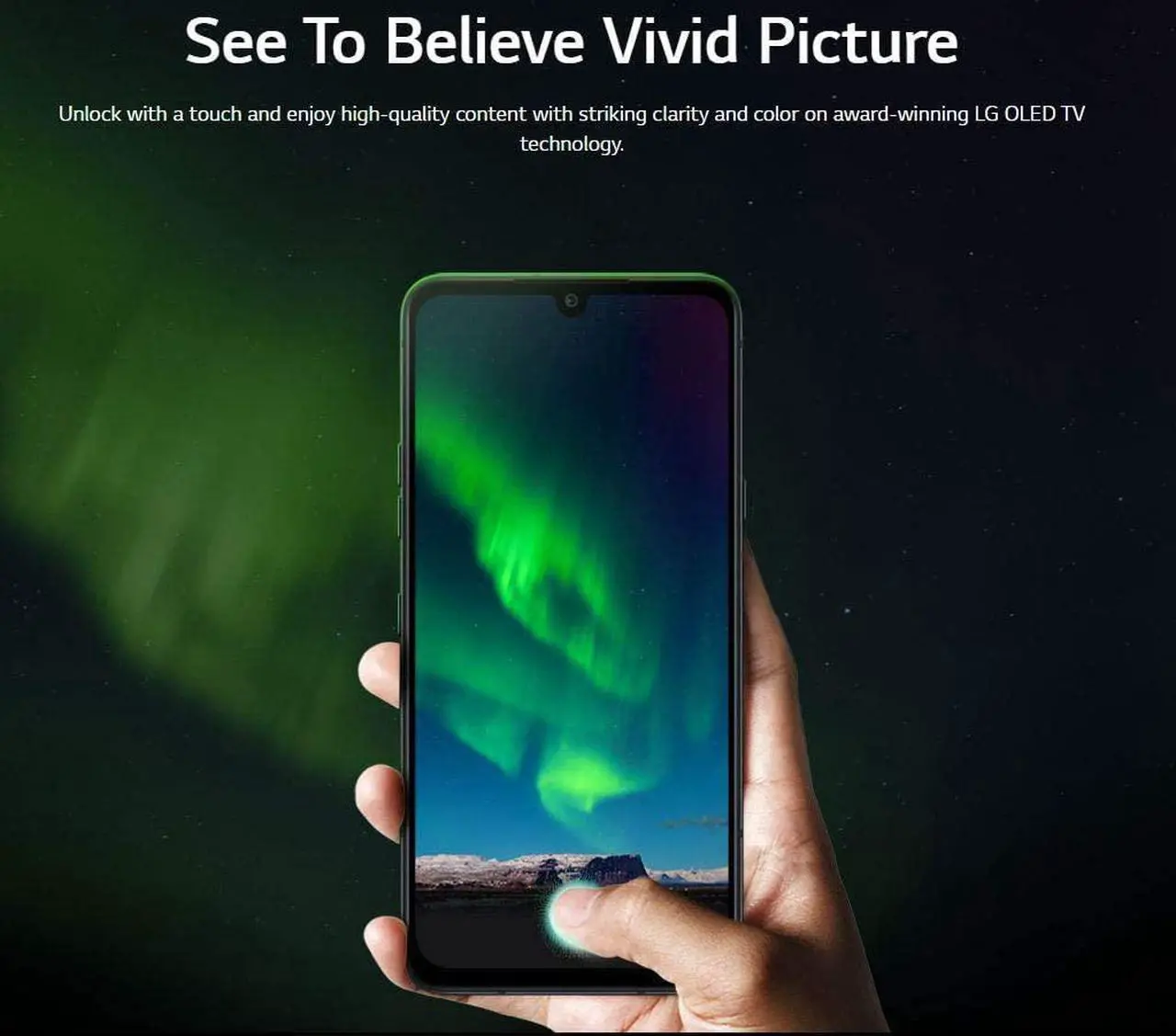 Alt view image 12 of 12 - LG G8X ThinQ 128GB LM-G850UM 6.4 in OLED Display AT&T 6GB RAM 4G LTE Android 9.0 (Pie) w/ Snapdragon 855 Dual 12MP + 13MP Camera 21W Fast Charging Smartphone - Aurora Black
