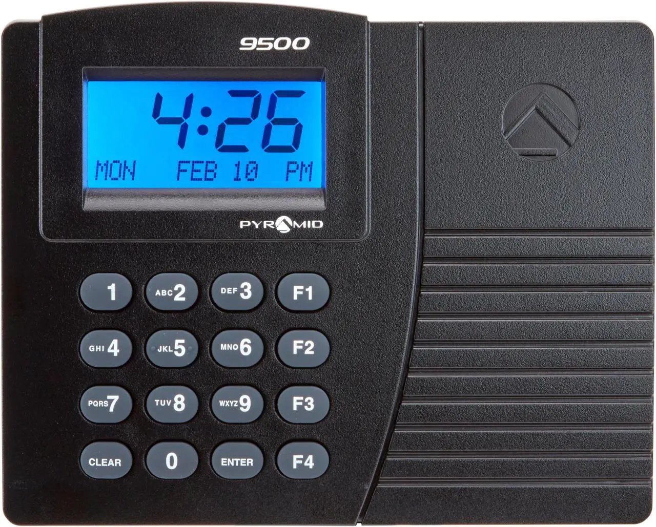 Main image of Pyramid Time Systems Trax Elite TTPROXEK Automated Proximity Time Clock System, Includes Software Download, Windows Compatible, Made in USA, Black, No Touch Employee Punch In