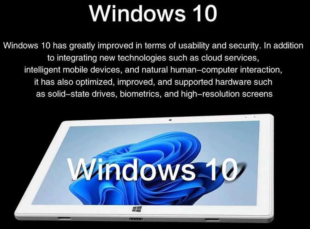 Alt view image 7 of 7 - N-one A1 2 In 1 Tablet PC Windows 10 8GB DDR4+128GB SSD Intel N5030 10.1inch IPS Screen WIFI Mobile Office Tablet PC with Keyboard