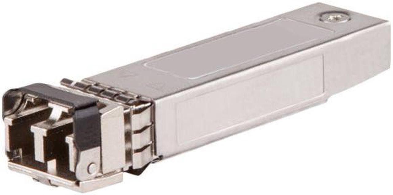 HPE Aruba - SFP+ transceiver module - 10 GigE - 10GBase-LR - SFP+ / LC single-mode - up to 6.2 miles - for HPE Aruba 2930F 12, 2930F 8G, 2930M 24, 2930M 40, 6300, 6405 48, 6405 96, 64XX, 83XX