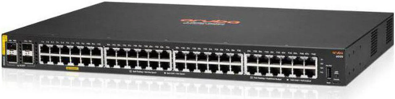 Main image of HPE R8N85A Aruba 6000 48G Class4 PoE 4SFP 370W 48 ports Managed Rack-Mountable Switch