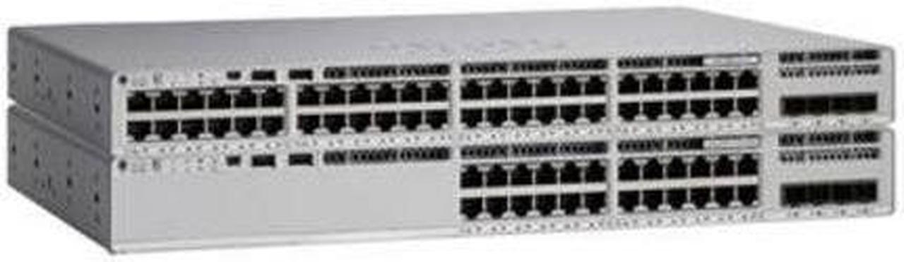 Catalyst C9200-48T-E - Network Essentials - Switch - 48 Ports - Managed - Rack - Mountable