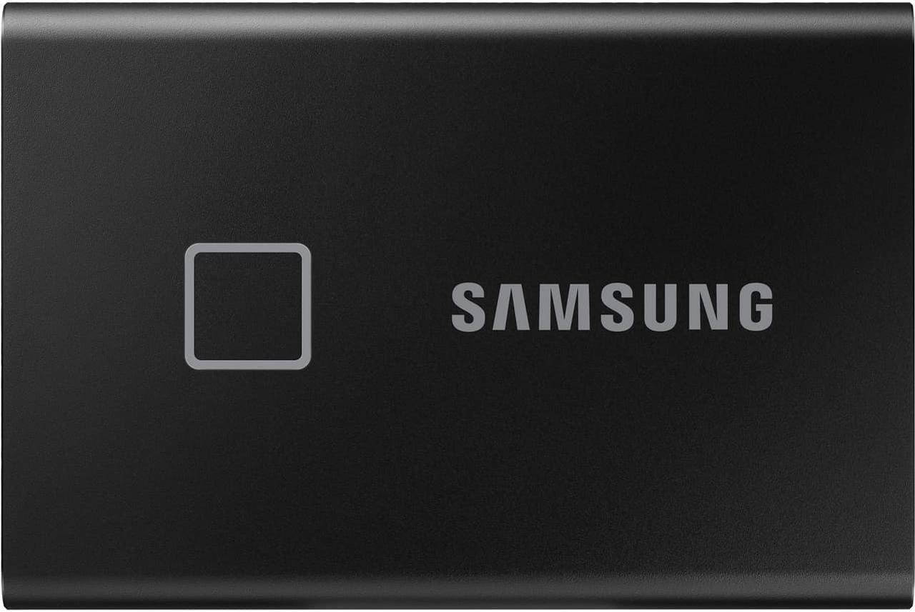 Alt view image 3 of 3 - SAMSUNG T7 Touch Portable SSD 500GB - Up to 1050 MB/s - USB 3.2 External Solid State Drive, Black (MU-PC500K/WW)