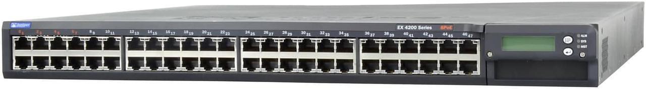 Juniper Networks EX 4200 48T - switch - 48 ports - managed