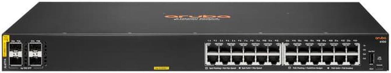 HPE Aruba JL677A  6100 24G Class4 PoE 4SFP+ - switch - 28 ports - managed - rack-mountable