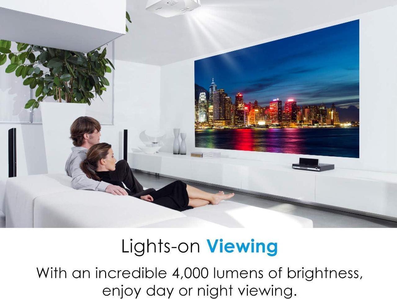 Alt view image 5 of 6 - Optoma HD39HDR High Brightness HDR Home Theater Projector | 120Hz Refresh Rate | 4000 lumens | Fast 8.4ms Response time with 120Hz | Easy Setup with 1.3X Zoom | 4K Input | Quiet Operation 26dB