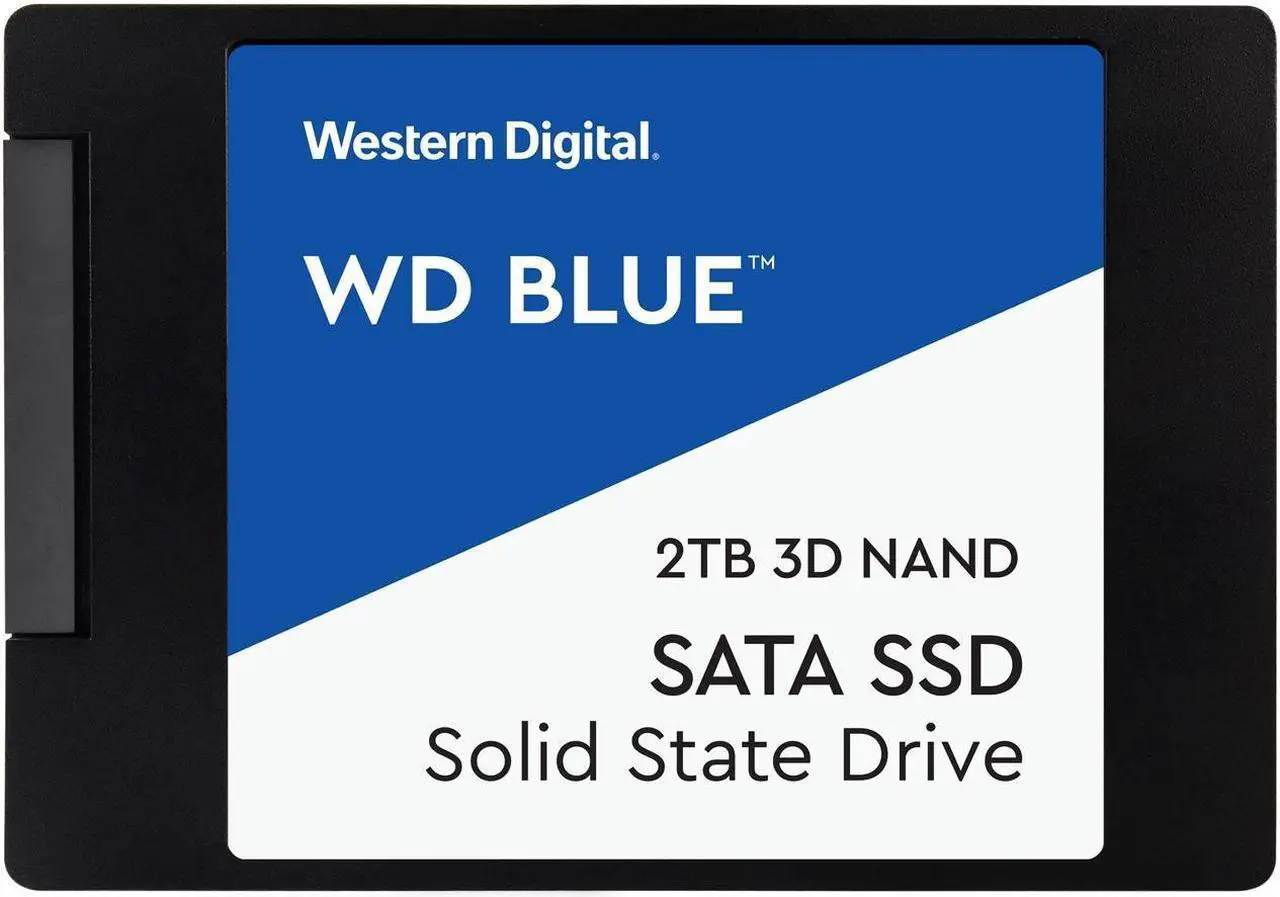 Alt view image 2 of 4 - WD Blue 3D NAND SATA SSD WDS200T2B0A - SSD - 2 TB - SATA 6Gb/s (WDS200T2B0A)