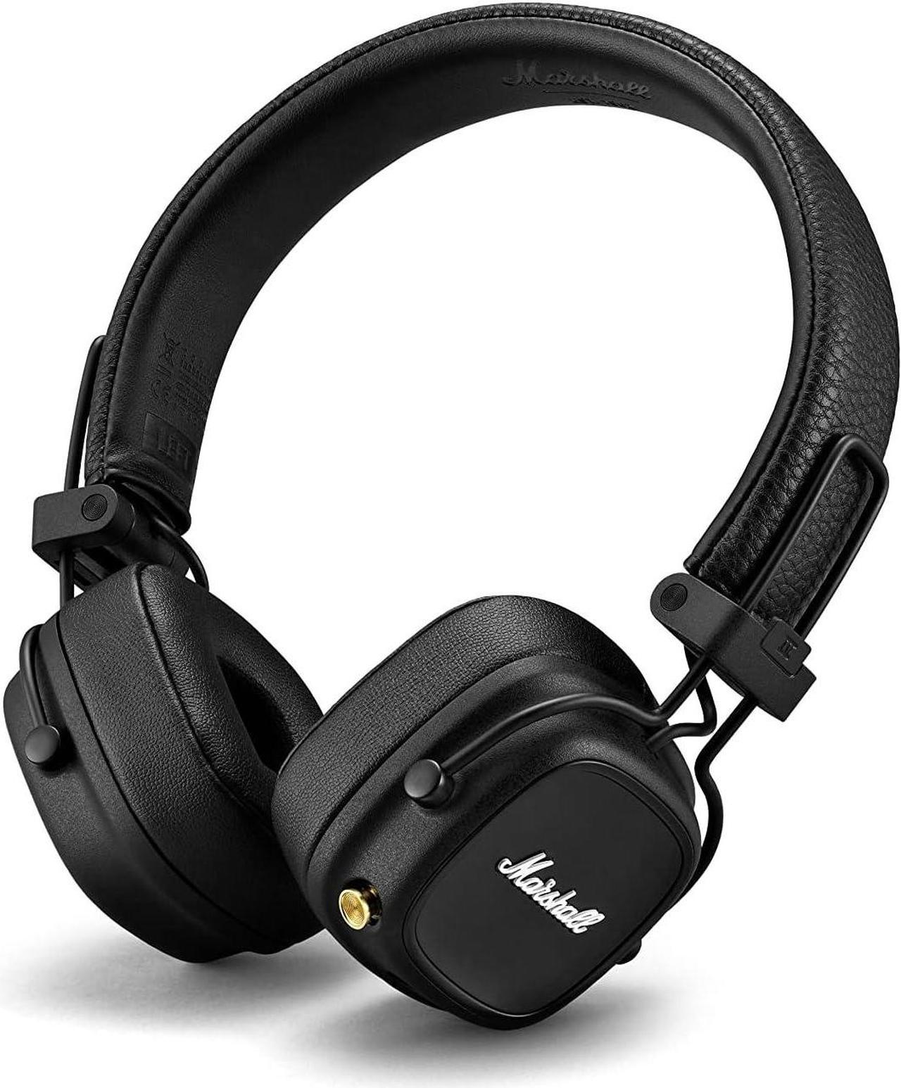 Marshall Major IV Wireless Bluetooth Headphone (Black) - 1005773